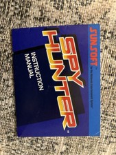 Spy Hunter Nintendo NES Manual Only  Instruction Booklet Round Seal
