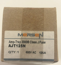 BRAND NEW Mersen Amp-Trap 2000 AJT125N 125A 600V Class J Fuse