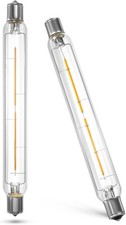 Bonlux 2.5W S15s LED Light Bulbs 221mm Warm White 2800K 30W