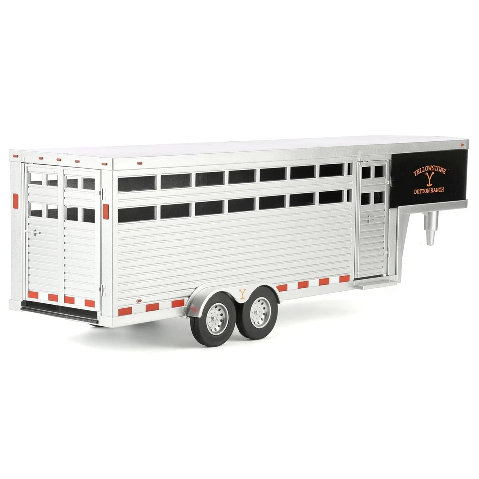 1/20 Dutton Ranch Horse Trailer, Yellowstone Big County Toys 801 - Image 3 of 4