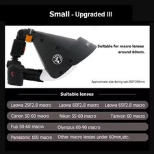 Guage Macro Camera Flash light Speedlite Softbox Diffuser Reflector Small III V3