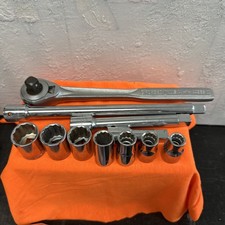 Vintage Craftsman -v- Series 12 Drive With Extensions And Sockets