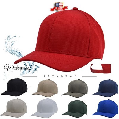 Waterproof Quick Dry Micro Trucker Hat Summer Mesh Baseball Cap Snapback Hat