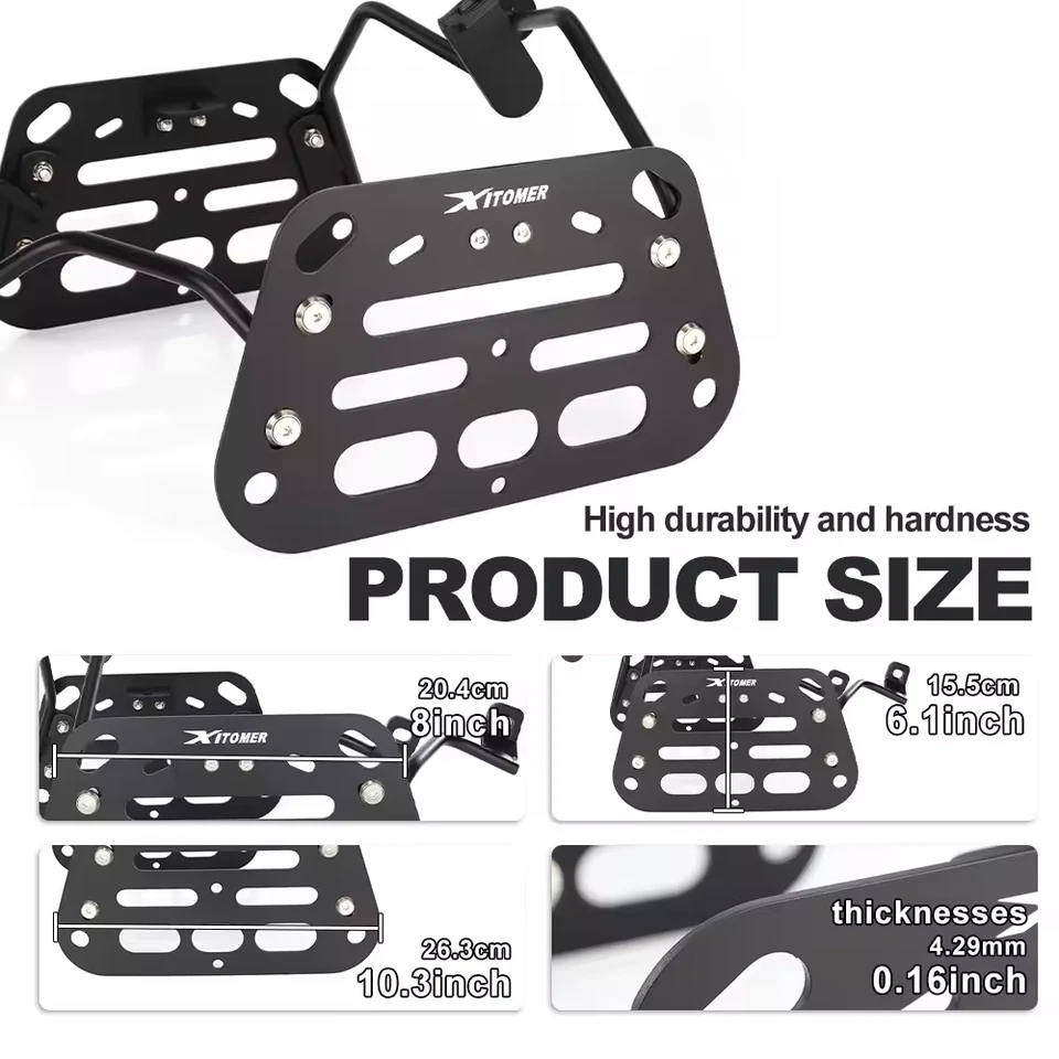 Alforja de motocicleta para Triumph Speed Triple 1050 S/R 2016 2017 2018 2019 2020 Foto 2 de 4