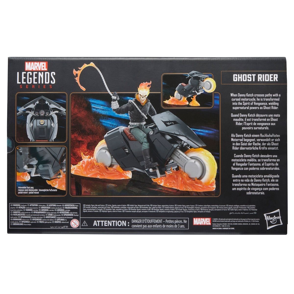 Hasbro Marvel Legends Ghost Rider (Danny Ketch) with Motorcycle