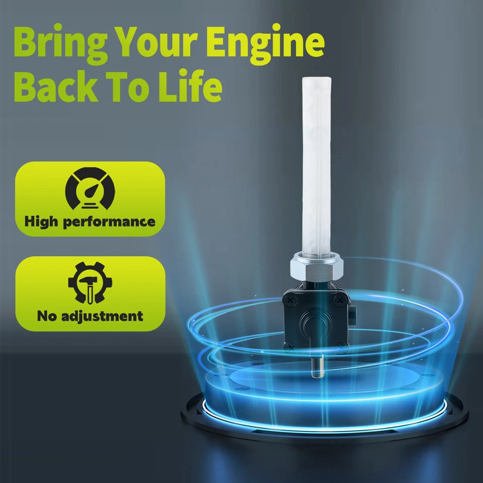 New Fuel Valve Petcock For Harley Davidson Electra Glide Dyna Softail Low Rider - Image 4 of 4