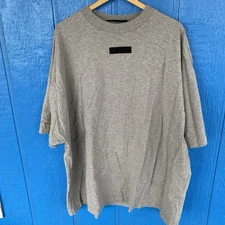 Fear Of God Essentials Oversized Shirt XL (3XL FIT) Grey T Shirt Streetwear