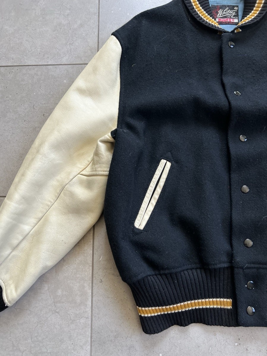 Vintage 1960s HL Whiting Los Angeles Varsity Letterman Jacket Mens