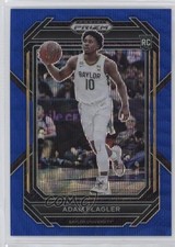 2023-24 Panini Prizm Draft Picks Blue Wave Prizm 186/249 Adam Flagler #21 0v2h