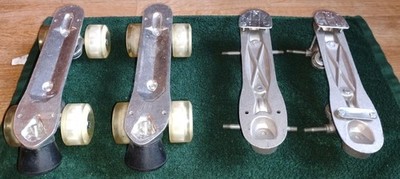 2 Chicago & Sure Grip Quad Roller Skate Plates Lot Sure Grip Super X 6R