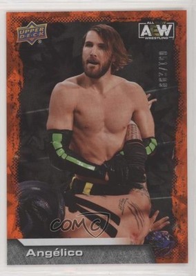 2022 Upper Deck AEW All Elite Wrestling Dynamite /299 Angelico #36 Rookie RC y0i