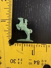 Cracker Jack Prize Metal Stand Up Green Cavalry Horse Soldier Figure Old Vintage — photo 3