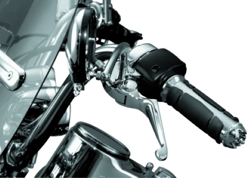 Hojas Kuryakyn 1080 Boss con embrague ajustable 1996-2017 cable cromado Foto 2 de 2