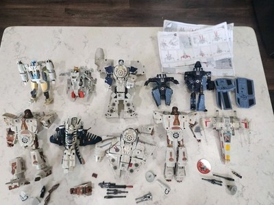 Transformers Star Wars Crossover Toy Lot