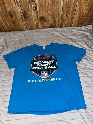 Vintage Buffalo Bills Monday Night Football Shirt 2XL CANT FIND IT