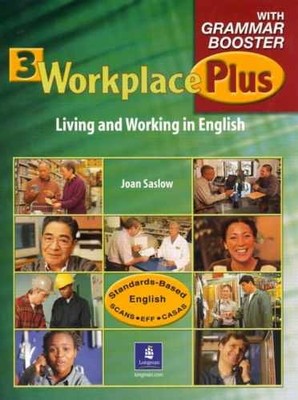 Workplace Plus 3 with - Paperback, by Saslow Joan; Collins - Acceptable w