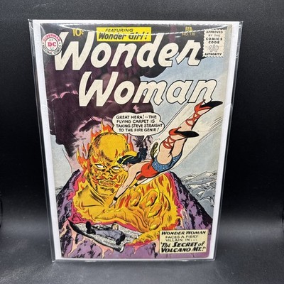 Wonder Woman #120 (5.0) Dc pub 1961 The Secret Of The Volcano