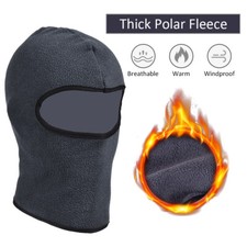 Kids Balaclava Ski Mask - Winter Ninja Face Mask With Hood - Cold