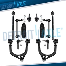 RWD Front Upper Control Arms Tierods Kit for Dodge Charger Magnum Chrysler 300