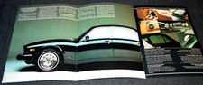 1980 JAGUAR XJ12 SERIES III ORIGINAL DEALER FOLDOUT POSTER ADVERTISEMENT AD
