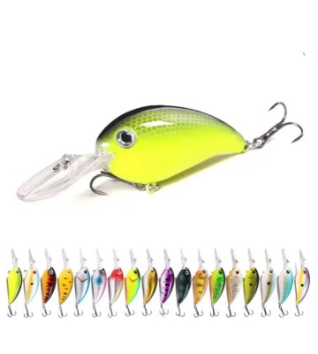 Crankbait Hartköder Raubfisch Meer Zander Barsch Forelle Dorsch Seelachs Makrele 10cm 15g