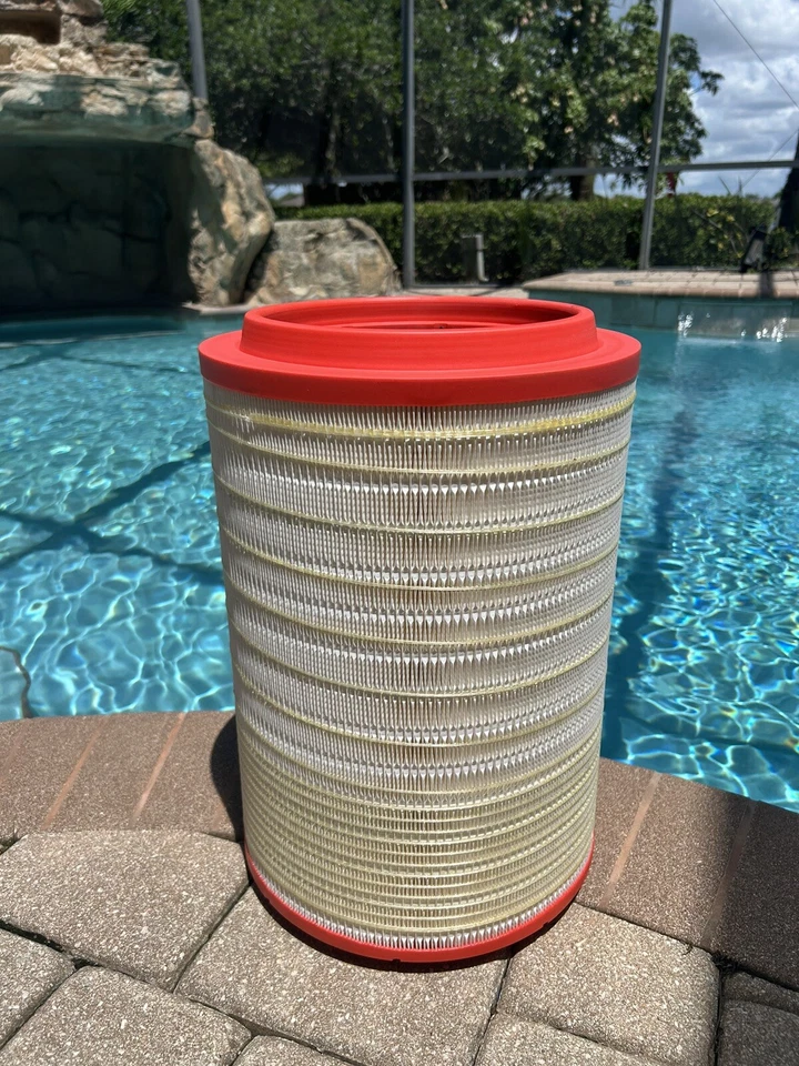 Filtro de aire del motor 21715813 21716424 para Volvo VNL VNM reemplaza AF26472M AF26163M Foto 4 de 4