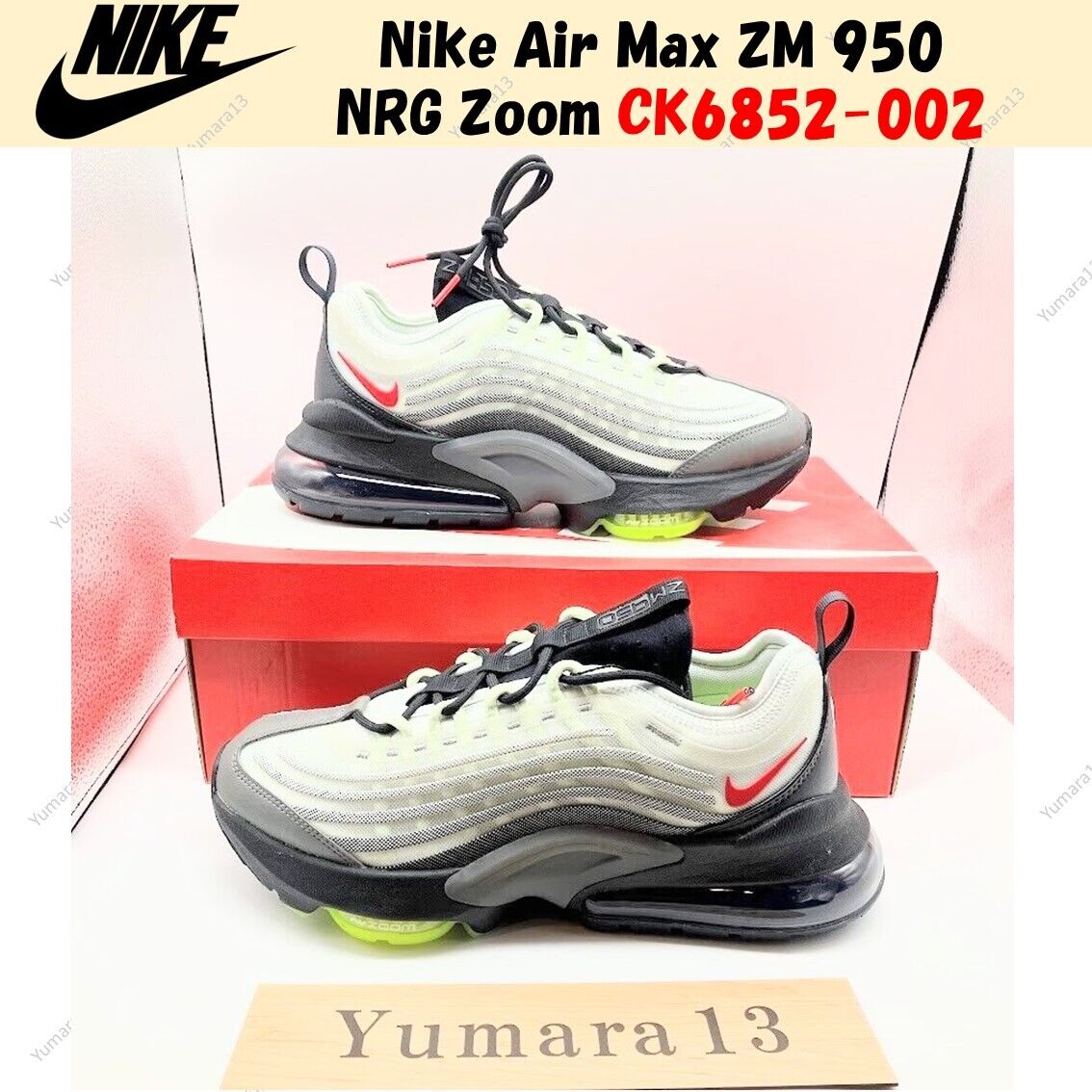 Nike Air Max ZM 950 NRG Zoom Japan Limited CK6852-002 Men's Nike Air Max ZM 950 NRG Zoom Japan Limited CK6852-002 Men's