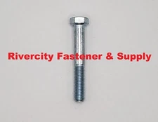 (1) M7-1.0x50 Bolt M7x50 Hex head Cap Screw  7mm x 50mm M7x1.0x50 PT