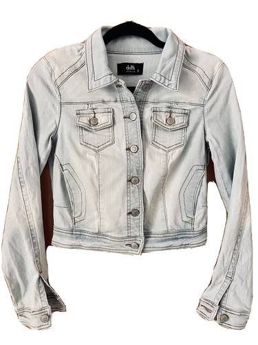 Dotti-Light Wash-Stretch Denim Jacket 