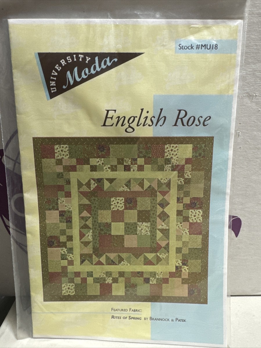 English Rose Quilt Pattern English Rose Fat Quarter Bundle | Rifle