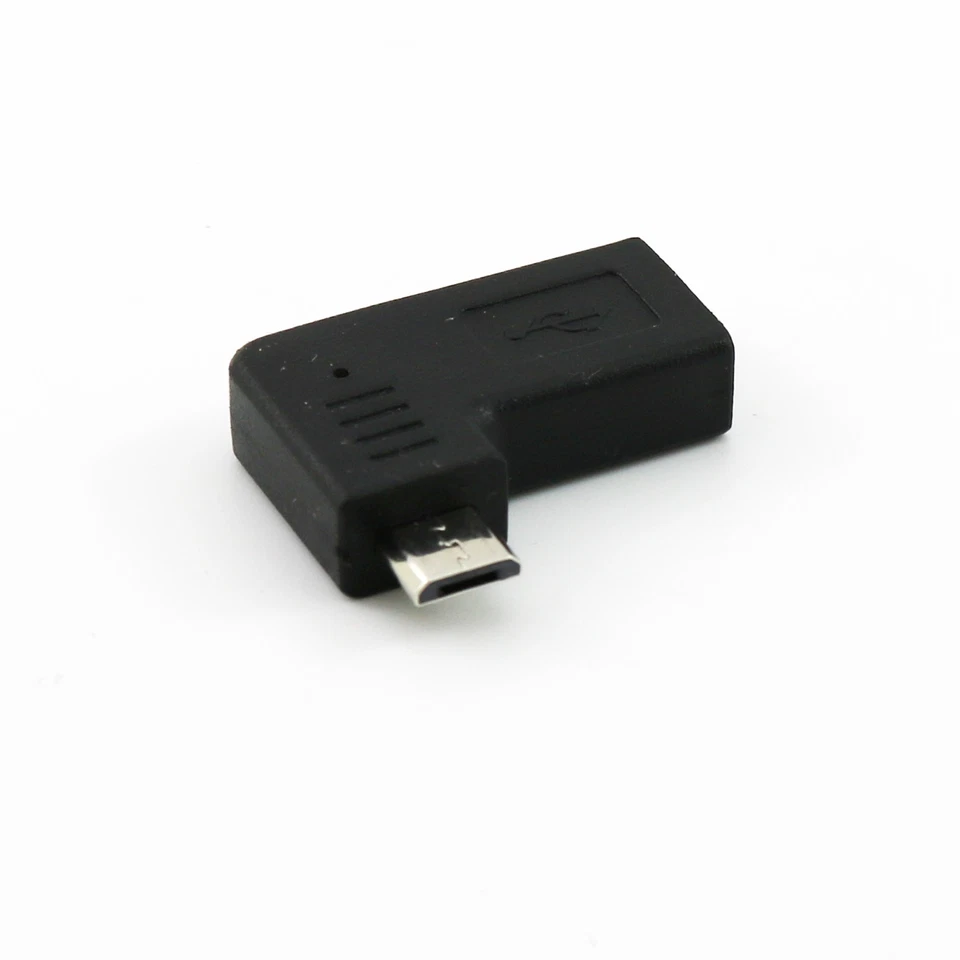 1x Micro USB Stecker Rechter Winkel auf Typ C 3.1 Buchse Android Daten Ladeadapter - Bild 3 von 4
