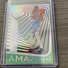 Kevin Durant 2020-21 Panini Illusions Amazing Emerald #5 Insert Brooklyn Nets