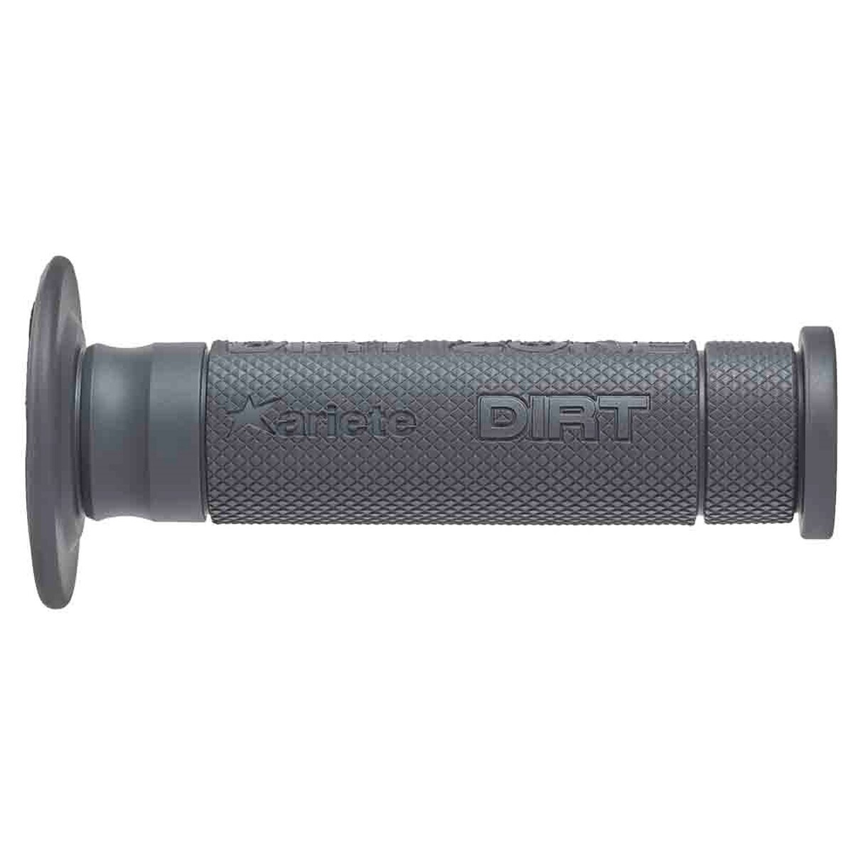 Poignées Off Road Dirt Zone Grip Medium pour Yamaha Ténéré 700 en couleur gris 135 mm