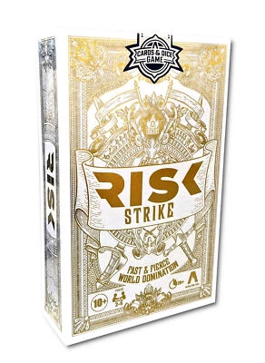 Hasbro Risk Strike englisch Kartenspiel Strategiespiel Würfelspiel Risiko - Bild 1 von 2