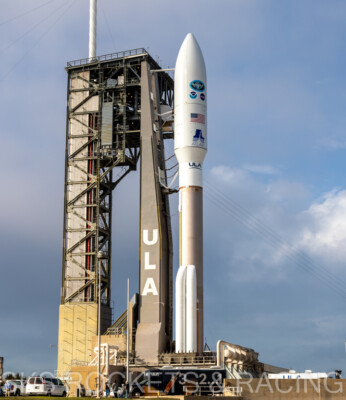 2022 MAR 1 8X10 PHOTO ULA NOAA NASA ATLAS V 541 GOES-T GOES WEST WEATHER SAT 1