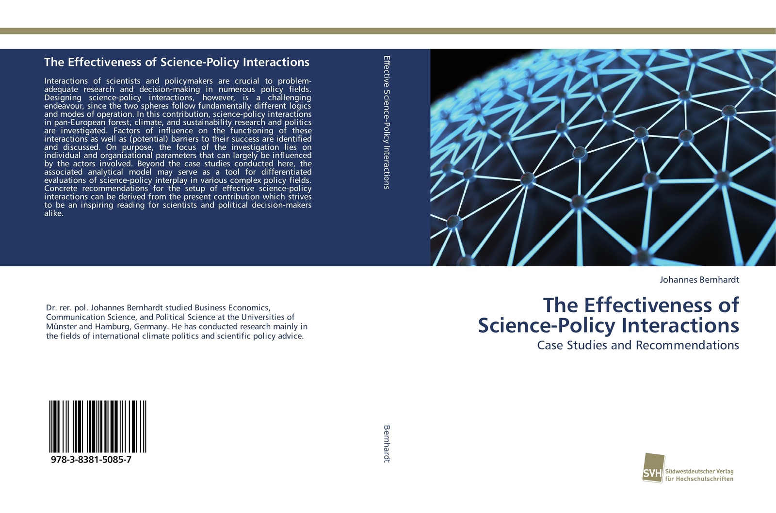 Thumbnail - Johannes Bernhardt | The Effectiveness Of Science-policy Interactions