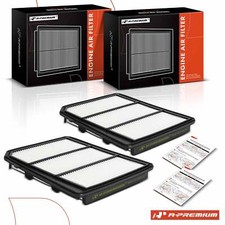 A-Premium 2x Engine Air Filter for Nissan TITAN 2017 2018 2019 -2023 Rigid Panel