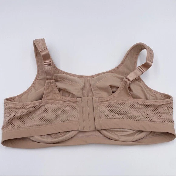 Sujetador deportivo Glamorise Sport talla grande alto impacto Wonderwire con aros talla 46D Foto 2 de 4