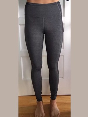 heathered black lululemon