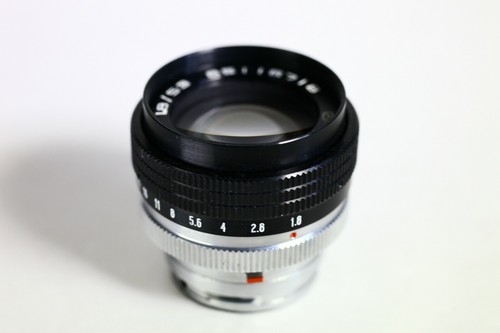 VINTAGE CONTAX NIKON RANGEFINDER RUSSIAN COPY 1.8/53 LENS CLEAN GLASS