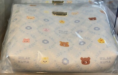 San-X Character Rilakkuma Pouch (Manpuku Makumaku) Cosmetic Pouch New Japan