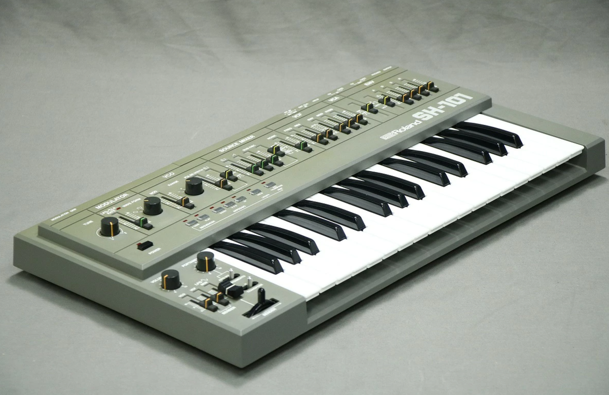 Repaired】Roland SH-101 Vintage Monophonic Analogue Synthesizer