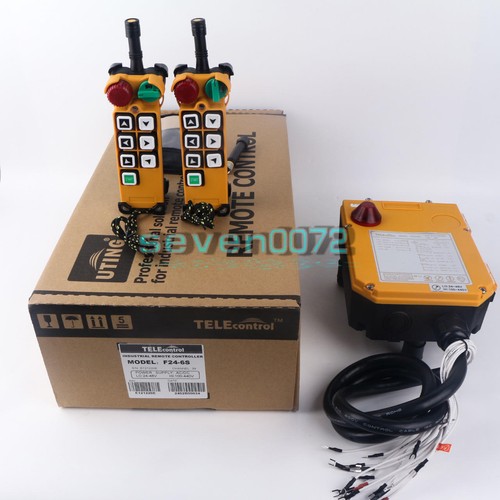 Industrial Crane Wireless Remote Control 2Transmitters + 1Receiver F24-6S - Afbeelding 1 van 3