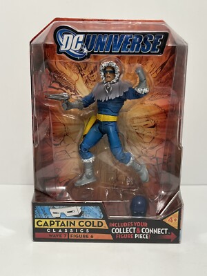 DCUC CAPTAIN COLD Action Figure 6 Wave 7 Collect-N-Connect Atom Smasher 2008