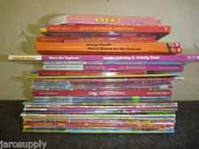 Lot of 10 Dora The Explorer Go Diego Go English Language Kids Books MIX UNSORTED