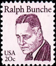 US #1860 MNH 1982 Ralph Bunche