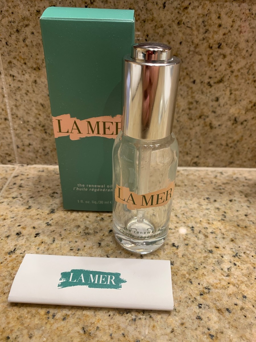 Creme de LA MER The Renewal Oil Box 30 ml BIG SIZE EMPTY JAR | eBay