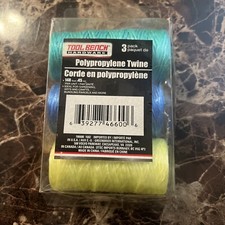 3pk Colored Polypropylene Twine String Gardening Crafts Bundling 148 FT Each