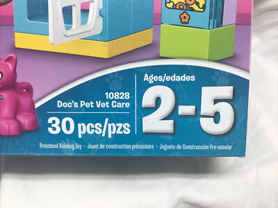 LEGO Duplo 10828 30pc Disney Junior Doc McStuffins' Docs Pet Vet