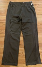 ADIDAS Gray Clima365 Climacool Pull On Yoga Dance Barre Loose Pants Womens M